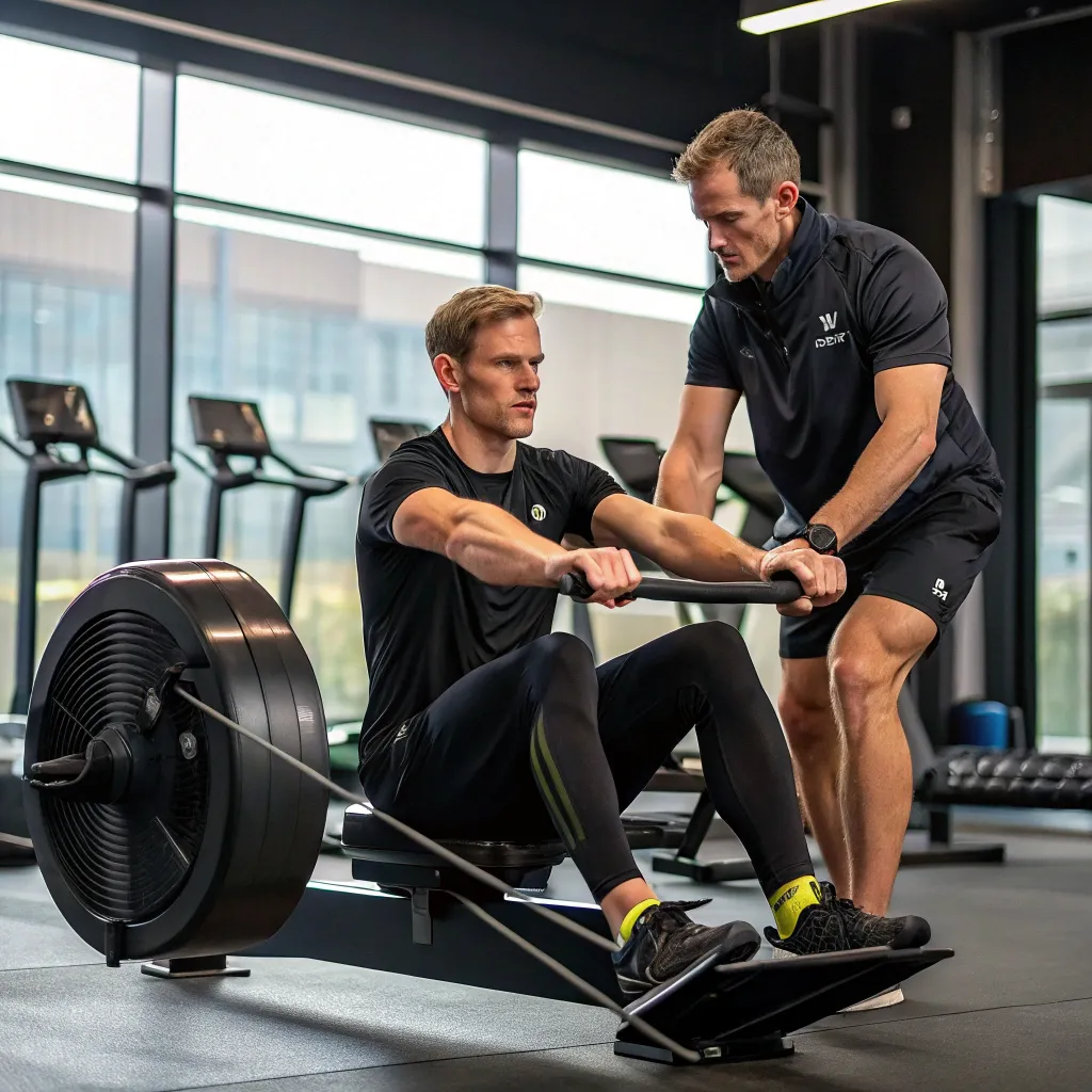 One-on-one private rowing coaching sessions