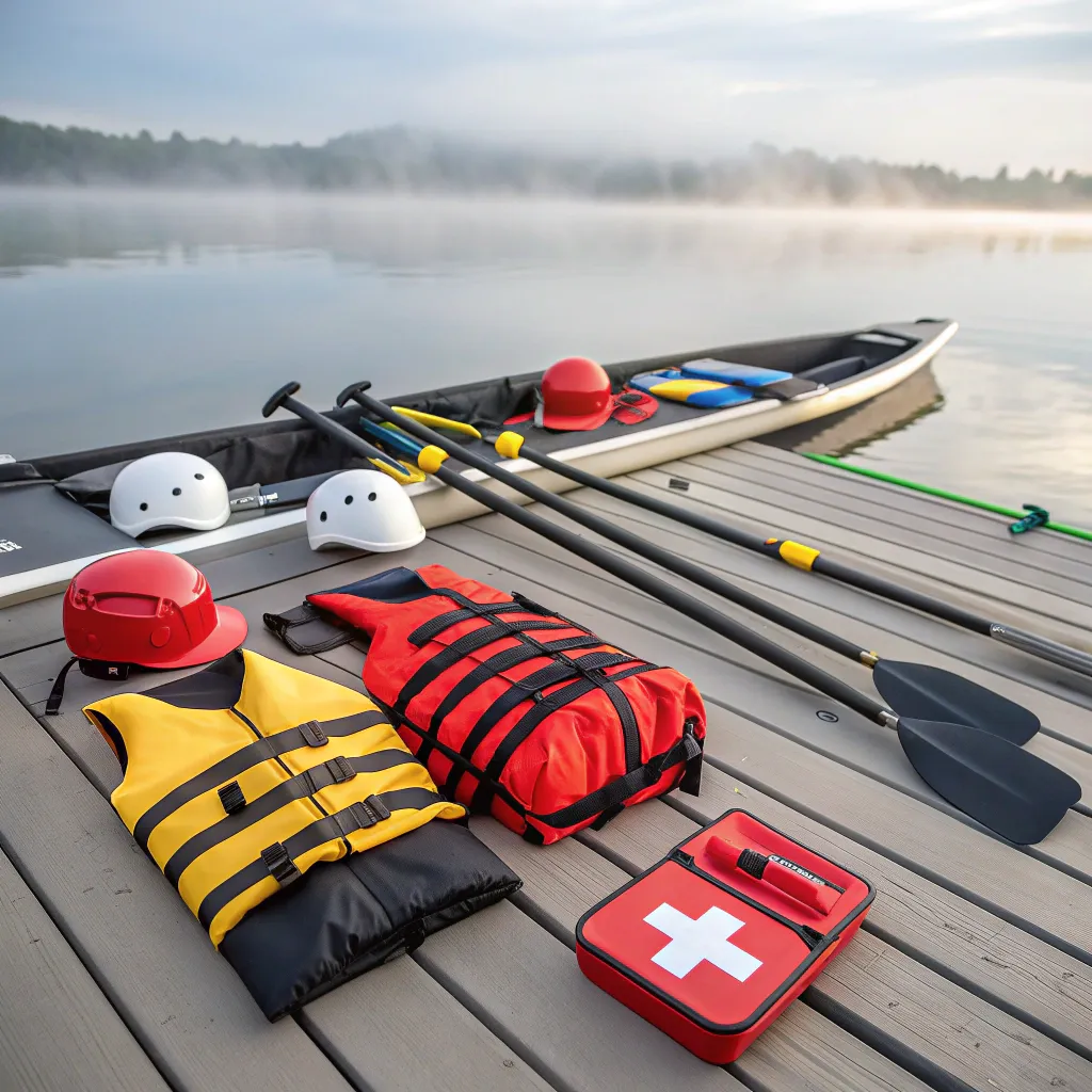 Rowing safety gear and accessories